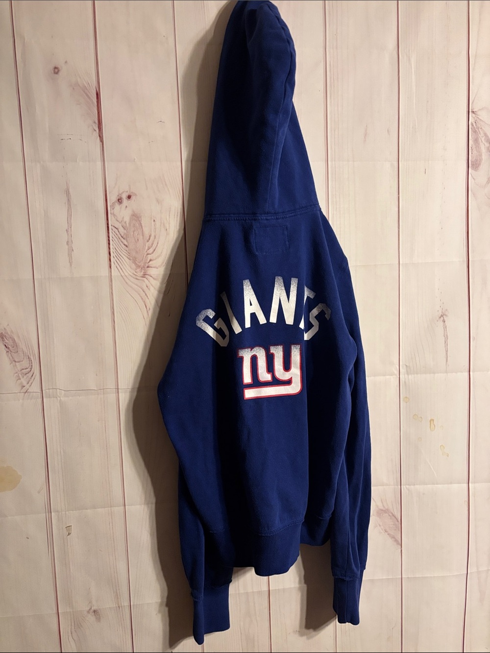 Victoria's Secret Vintage PINK x NFL Collection New York Giants Fleece Zip-up